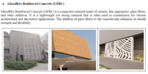 Glass Fibre Reinforced Concrete
