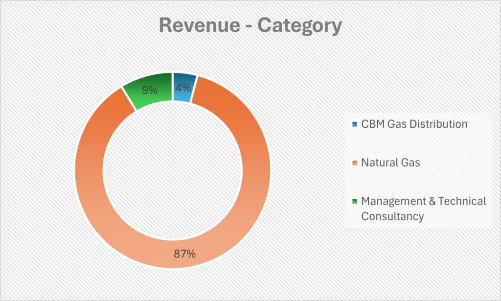 Positron Energy Limited category wise revenue