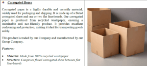 Subam Papers Limited Corrugated Boxes